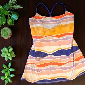 Lululemon Multicolor Tank Top, size 8